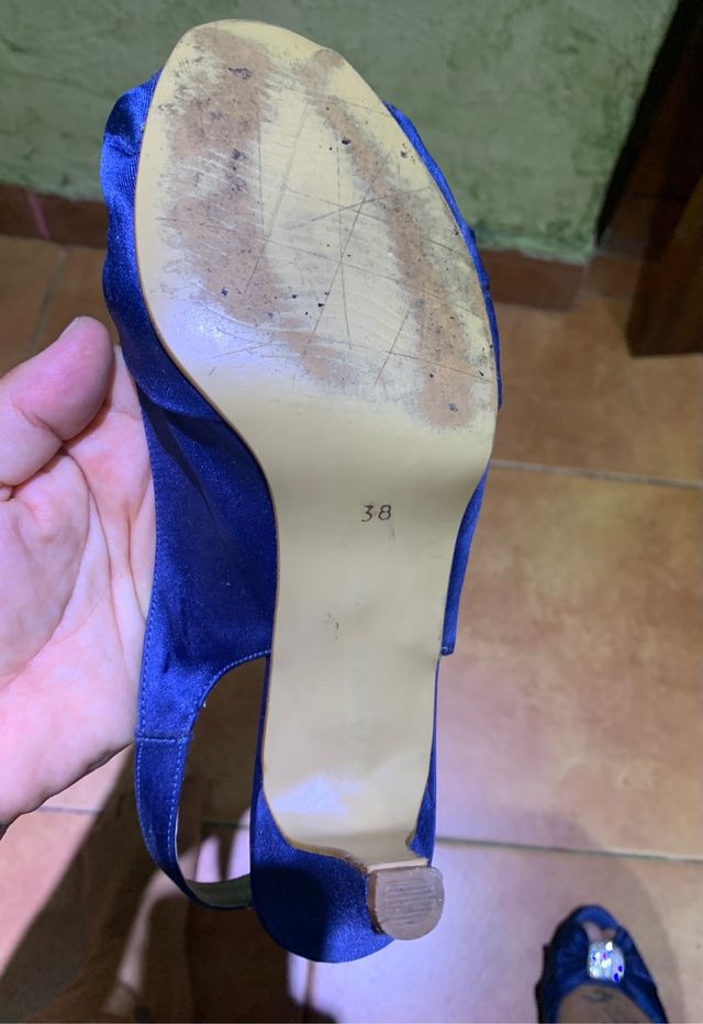 Zapatos y bolso de fiesta