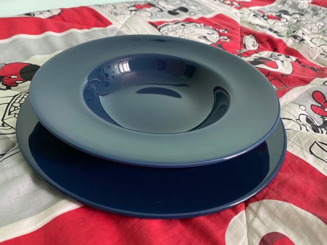 Set Piatto Piano e Fondo Rotondo Pagnossin Kaleido