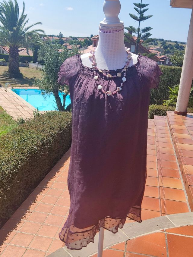 🌺 Precioso vestido de niña, de Massimo Dutti