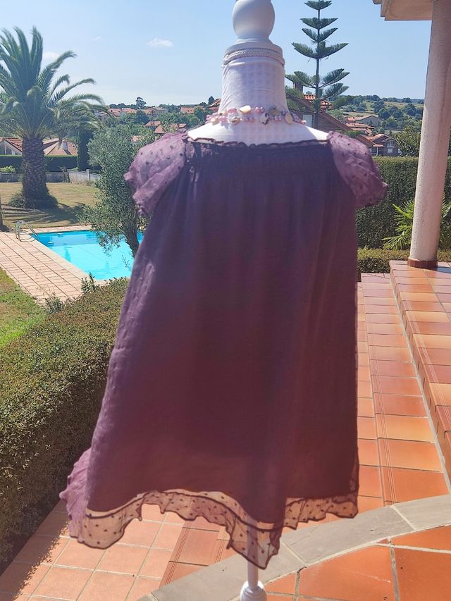 🌺 Precioso vestido de niña, de Massimo Dutti