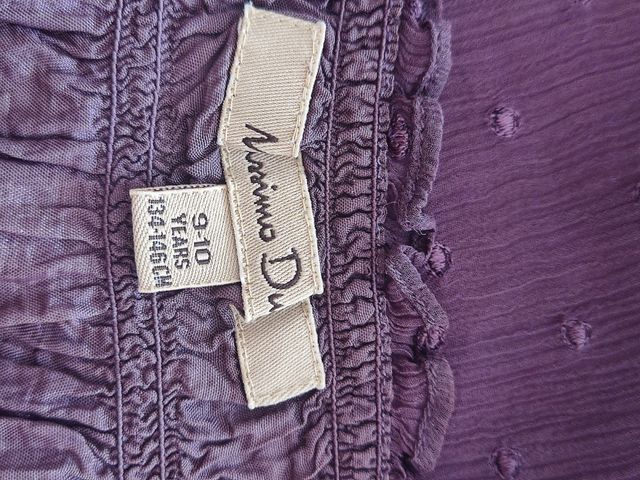 🌺 Precioso vestido de niña, de Massimo Dutti