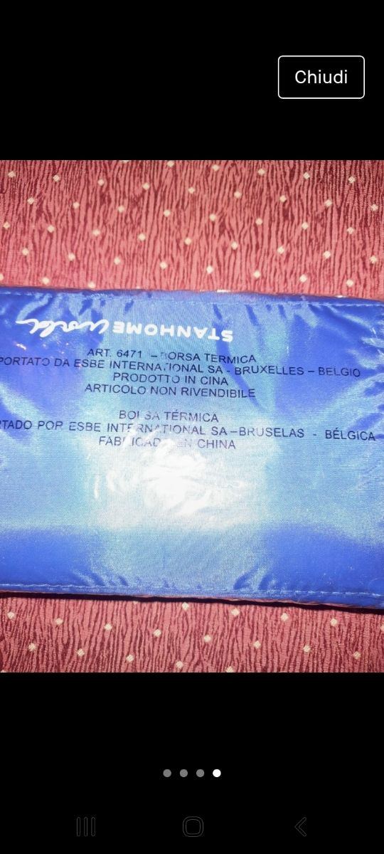 borsa termica tupperware