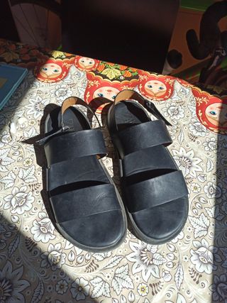 Sandalias Zara hombre de segunda mano en WALLAPOP