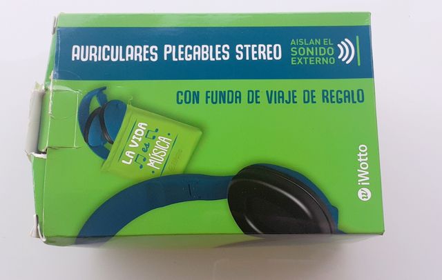 Auriculares plegables nuevos.WOTTO