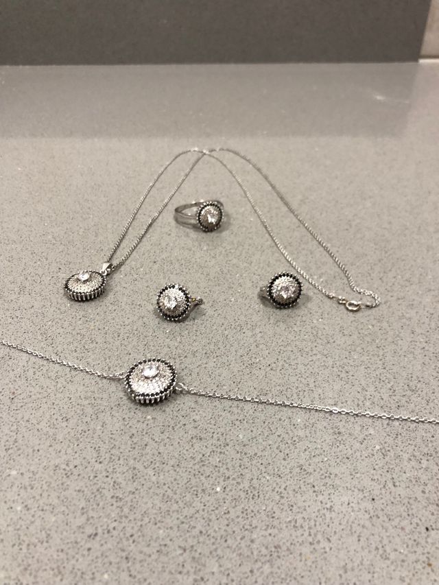 Conjunto de plata