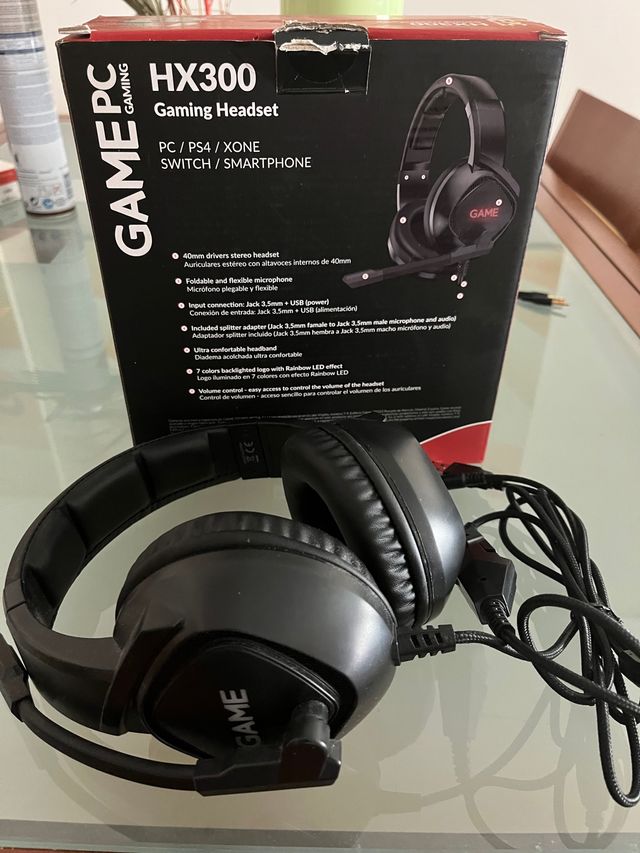Auriculares game hx300