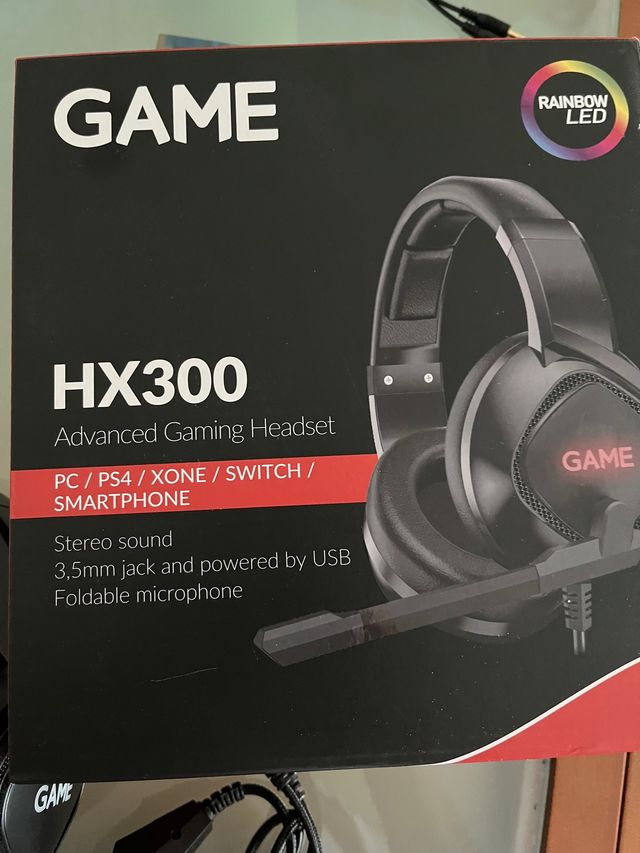 Auriculares game hx300