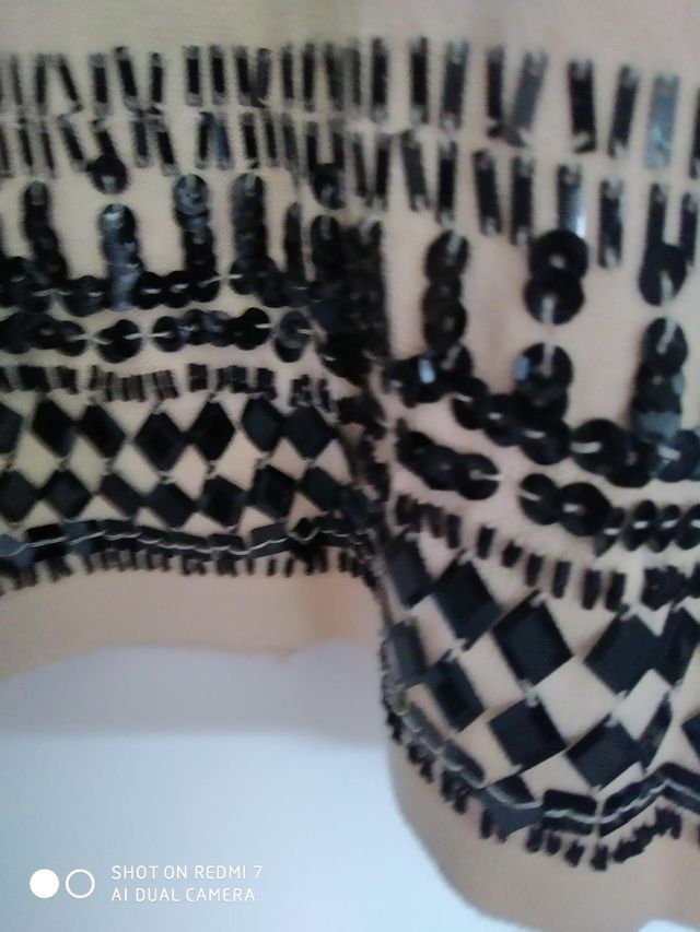 Vestido con lentejuelas