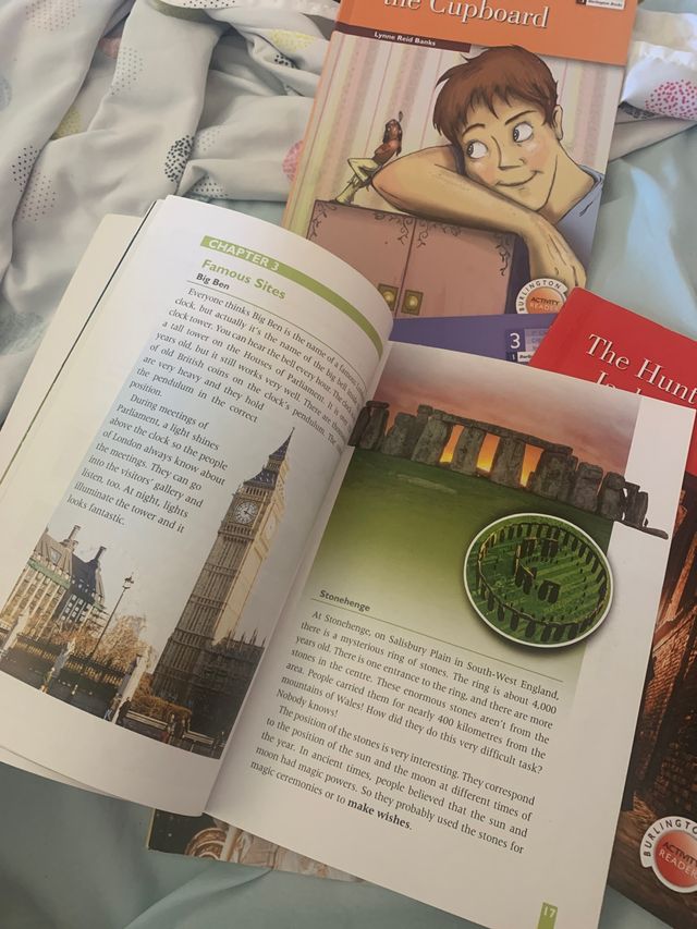 Lecturas de inglés ESO y 1 Bachillerato