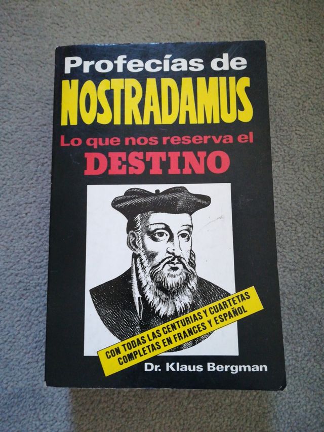 Libro Nostradamus. Lo que nos reserva el destino