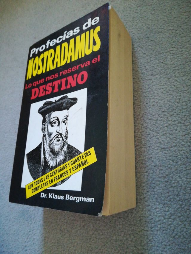 Libro Nostradamus. Lo que nos reserva el destino