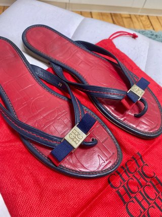 Sandalias Carolina Herrera de segunda mano en WALLAPOP