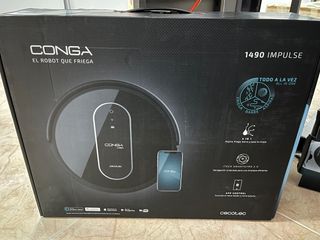ROBOT ASPIRADOR CONGA 1490 IMPULSE de segunda mano por 239 EUR en  Fuengirola en WALLAPOP