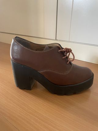 Botines Mustang Marrones Online Hotsell, UP TO 51% OFF | lavalldelord.com