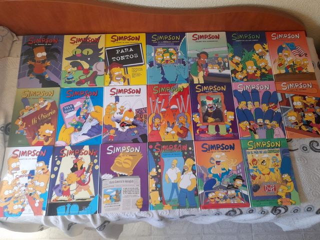 Colección 20 libros de Los Simpson