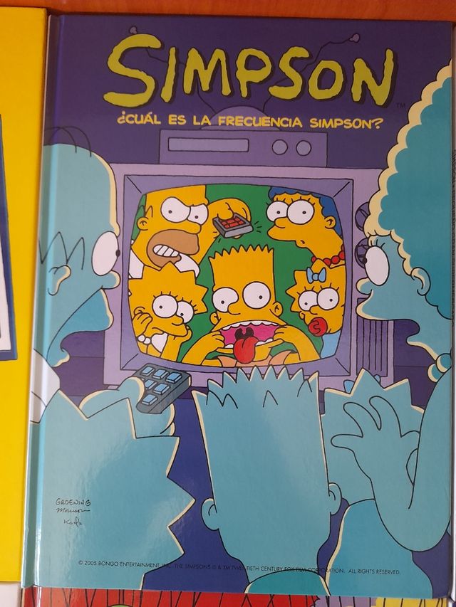 Colección 20 libros de Los Simpson