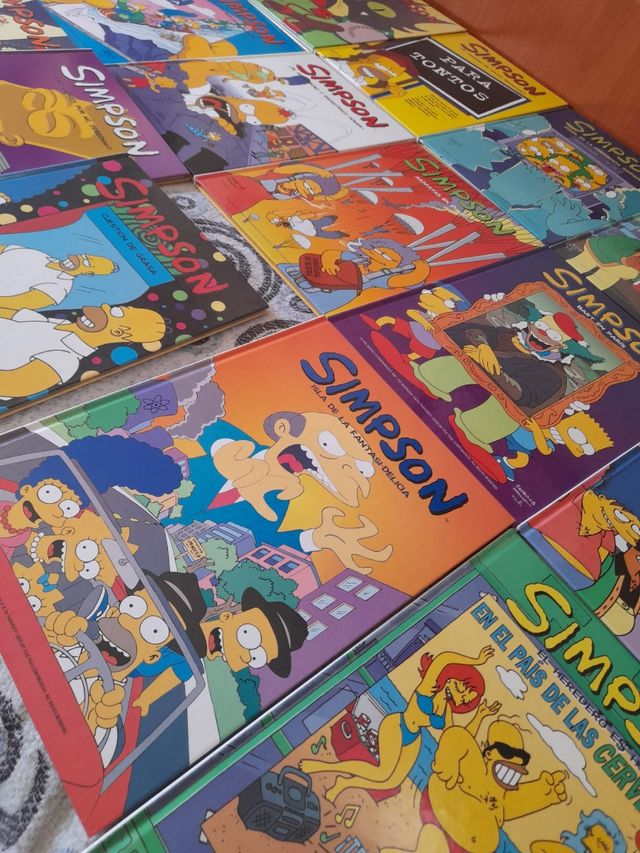 Colección 20 libros de Los Simpson