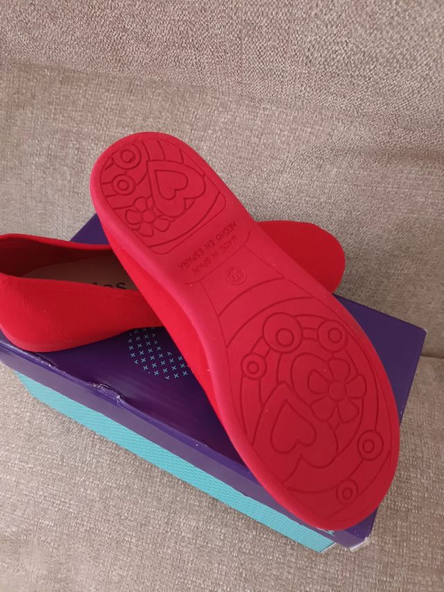 Zapatillas de lona número 30