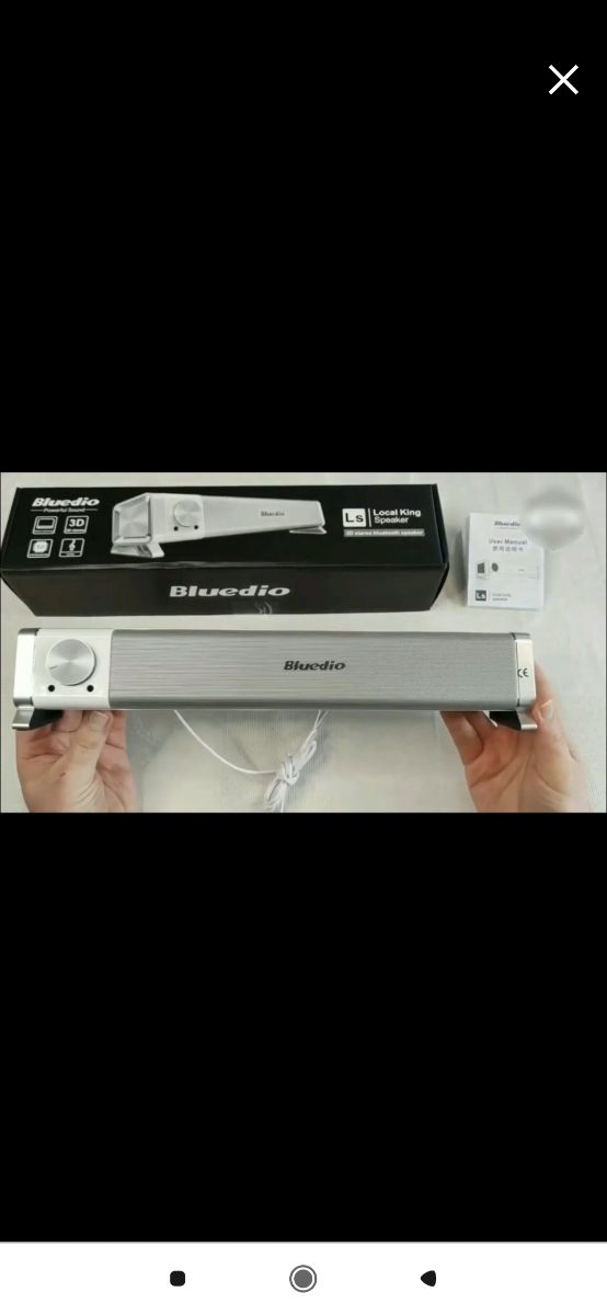 amplificador bluetooth y cable USB, para estrenar!