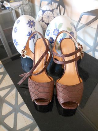 Sandalias Gloria Ortiz de segunda mano en WALLAPOP