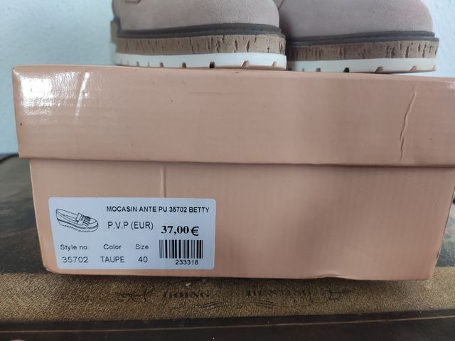 Mocasines de  Ante Nuevos a estrenar.