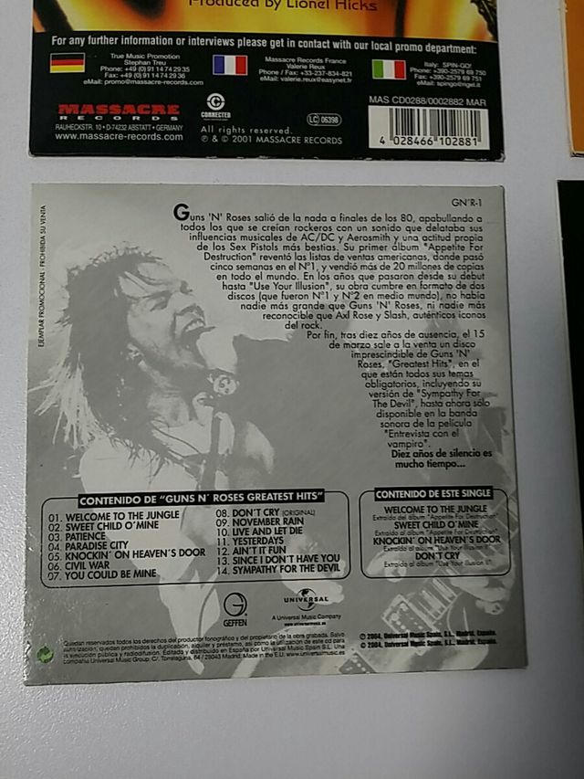 UN SACCO DI CD ROCK