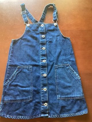 Peto vaqueros zara de segunda mano en WALLAPOP