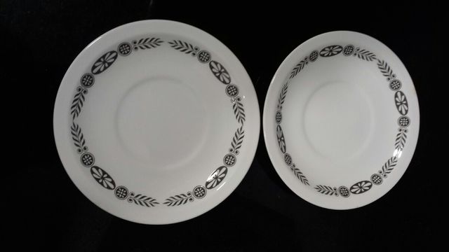 dos platos de café pontesa y regalo taza
