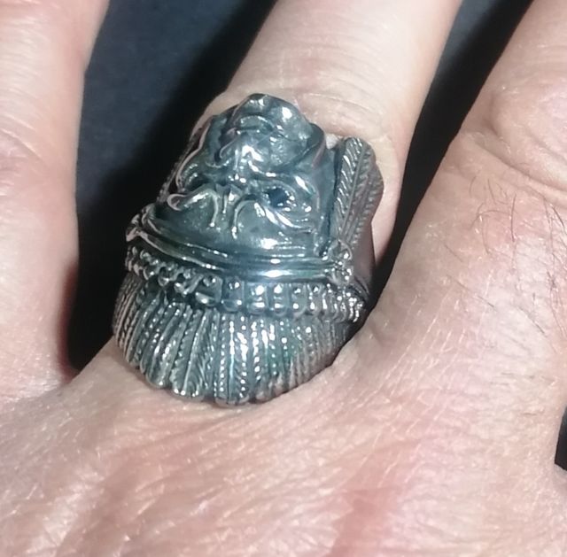 Indiano anello capo nativo Grunce Emo Punk Gotico