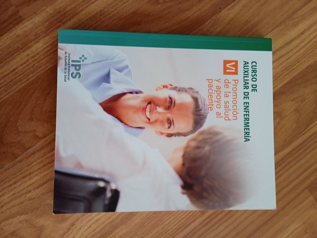 Pack de 3 Libros de curso auxiliar de enfermería