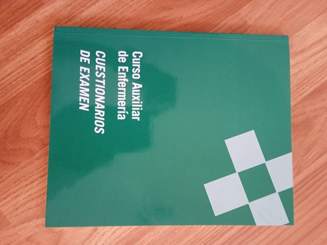 Pack de 3 Libros de curso auxiliar de enfermería