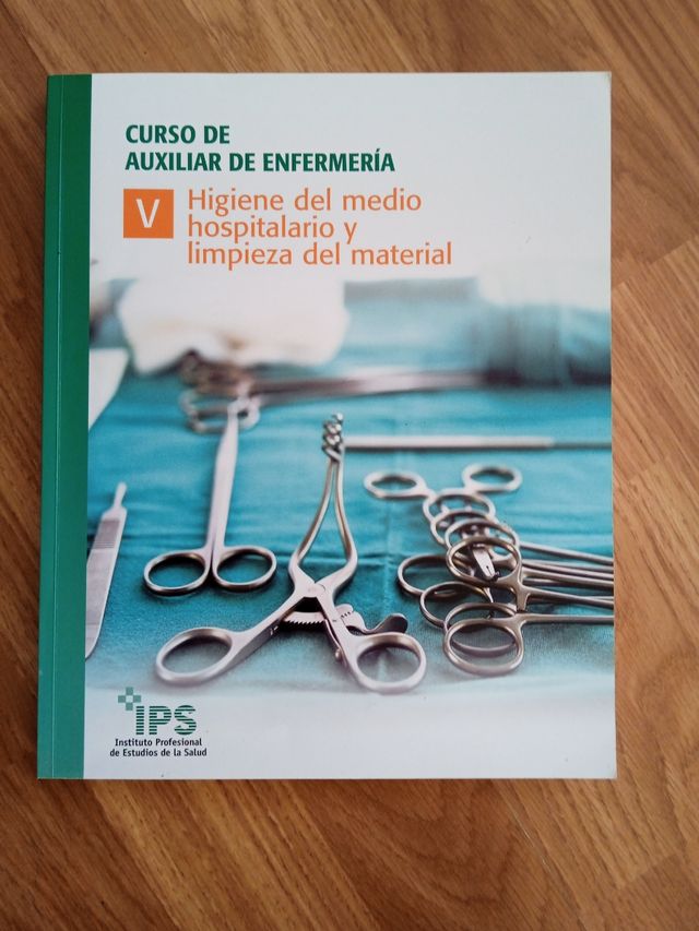 Pack de 3 Libros de curso auxiliar de enfermería