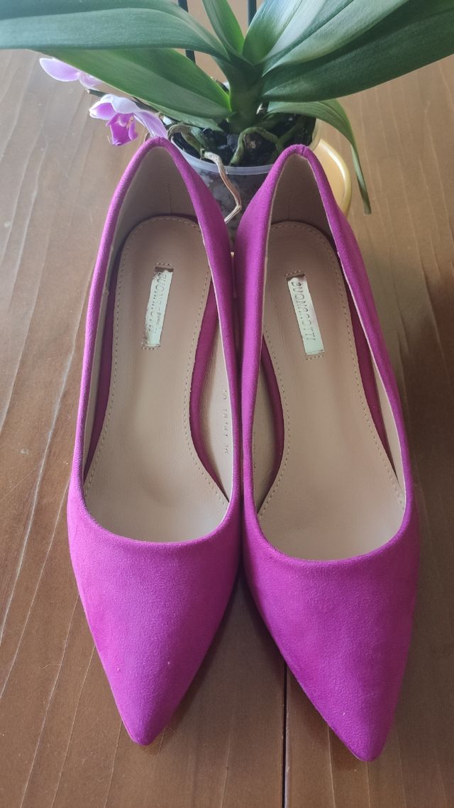 Tacones fucsia
