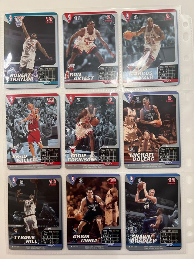 Showdown 2002 - cards comuni