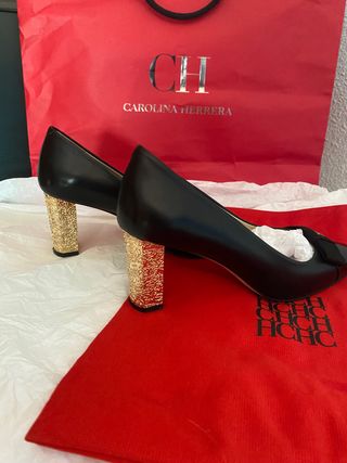 Zapatos Carolina Herrera de segunda mano en WALLAPOP