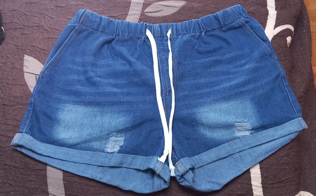 pantalón corto vaquero