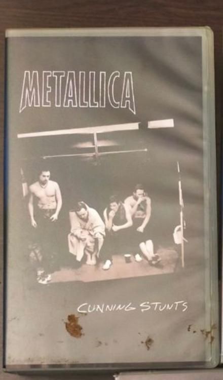 VHS Metallica "Cunning Stunts"
