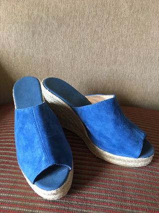 Alpargatas Chanel de segunda mano en WALLAPOP