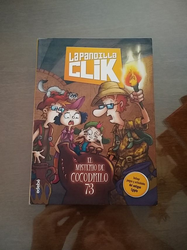 Libro la pandilla click el misterio del cocodrilo