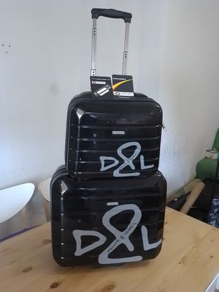 Trolley rígido y neceser de Devota \u0026amp; Lomba de segunda mano por 49 EUR  en Alcobendas en WALLAPOP