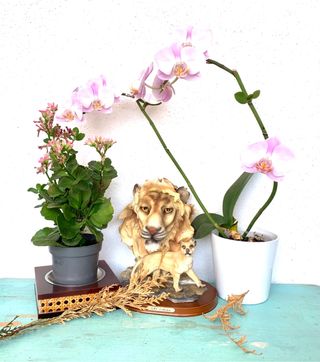 FIGURA VINTAGE DE RESINA