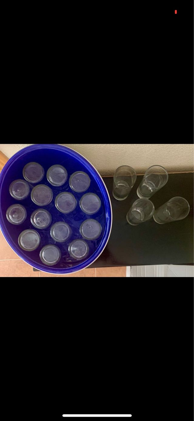 18 Vasos de tubo