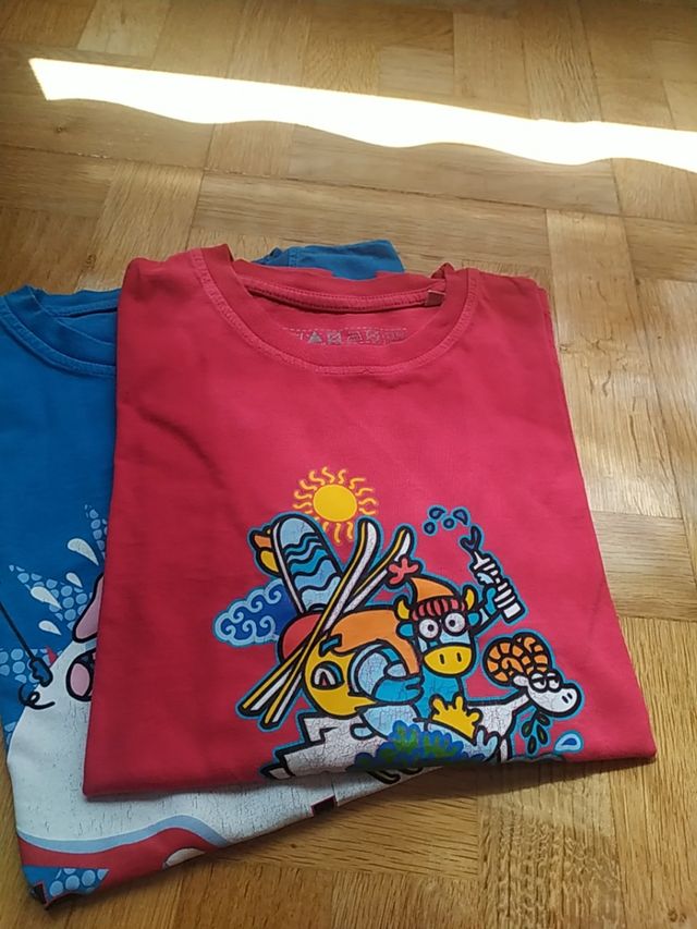 Lote 5 camisetas manga larga Talla 11 Niño