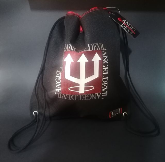 Angel Devil Sacca Zaino Zainetto nuovo