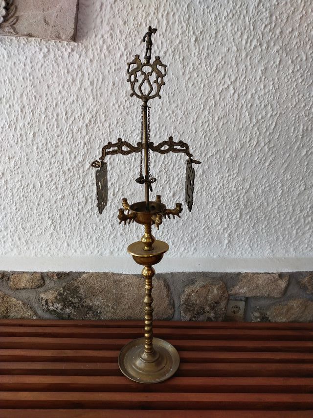 Velon antiguo de bronce