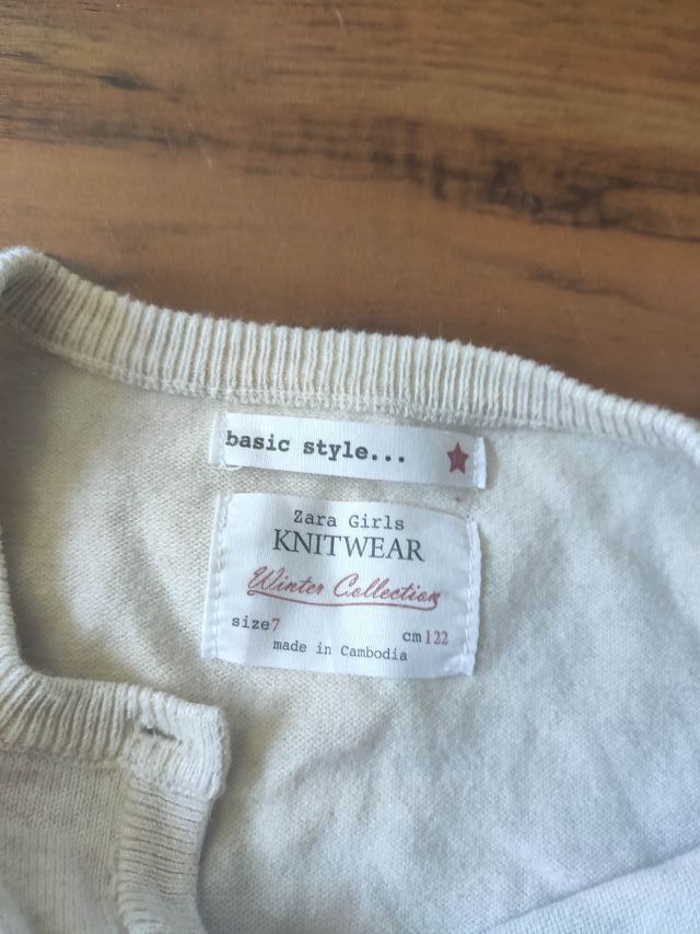 (B2.4f) Chaqueta ZARA 7 años