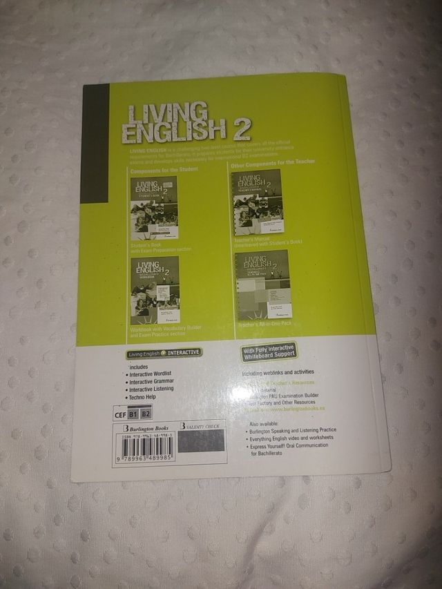 libro inglés 2°bachillerato