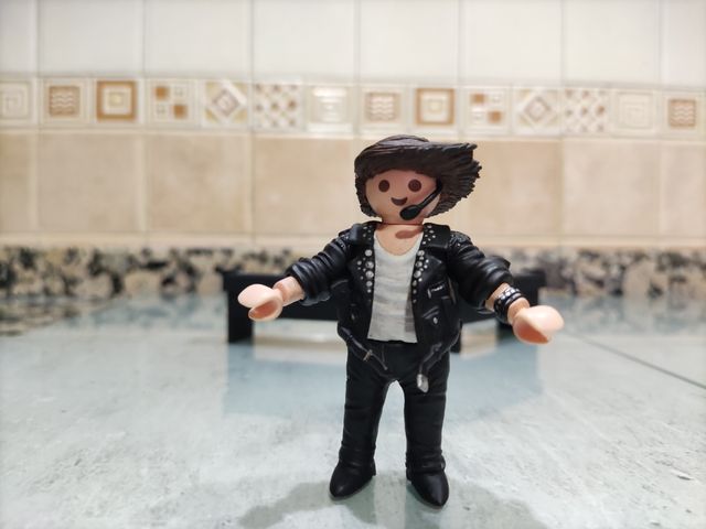 Playmobil custom Mecano años 80