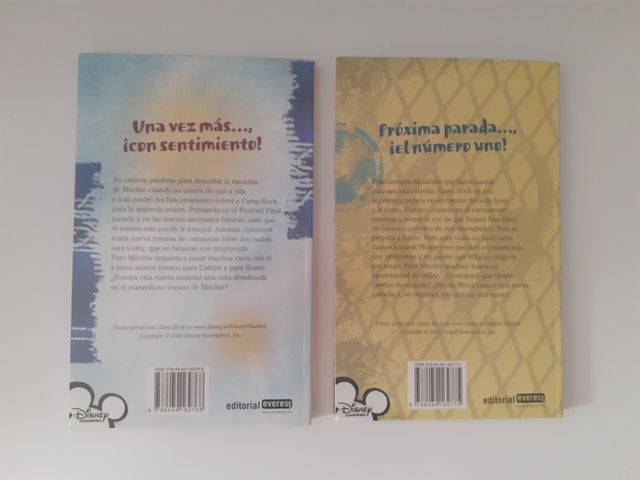 Libros Camp Rock