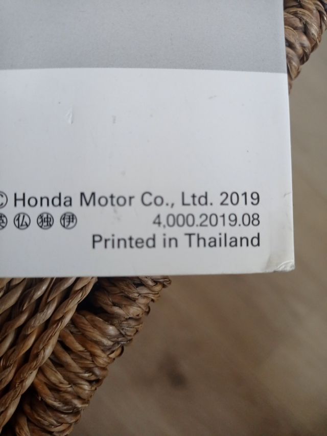 Manual generador Honda EU22i